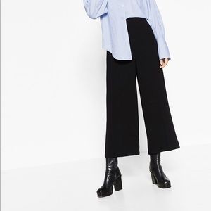ZARA High-Waisted Trousers